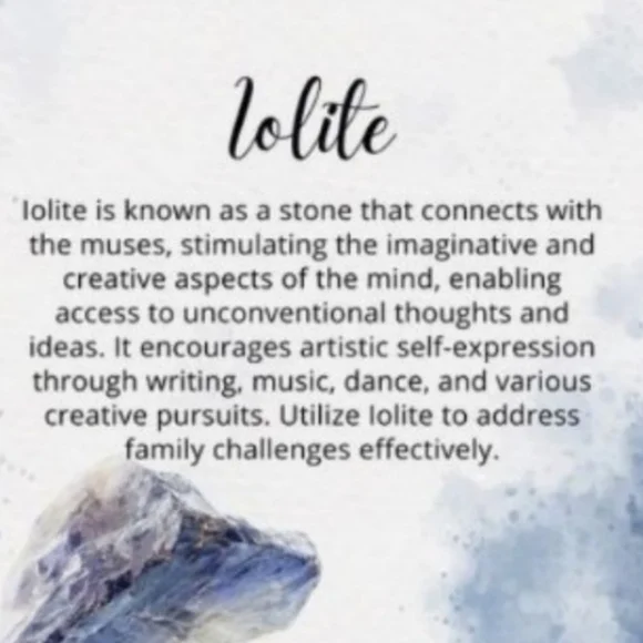 Iolite Gemstone 925 Sterling Silver Handmade Drop Dangle Earrings - Picture 2 of 2